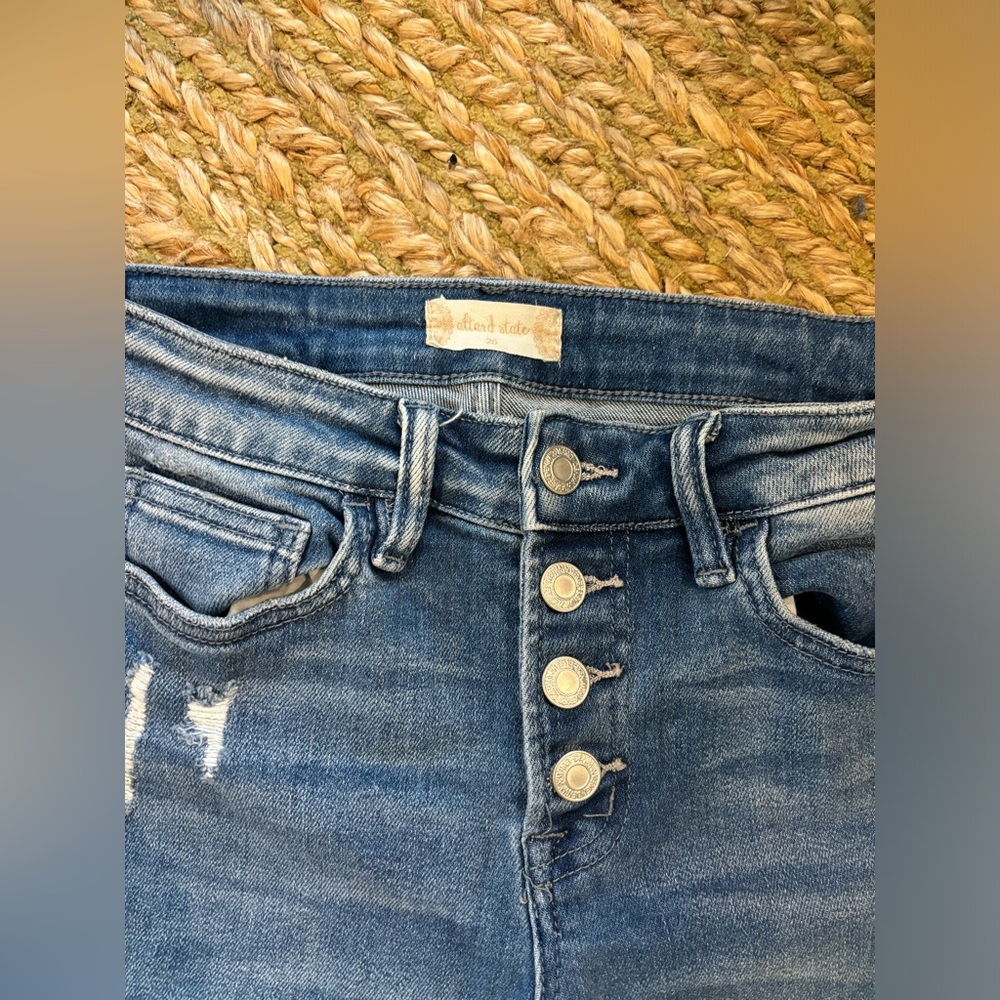 Altar’d State Ripped Jeans - Picture 2 of 3